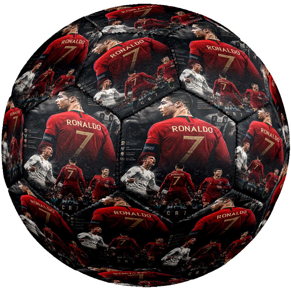 Cr7 Football Legend Soccer Ball Size 5 Football Machine Sewn Indoor/Outdoor Universal Football Ideal for Soccer Enthusiasts