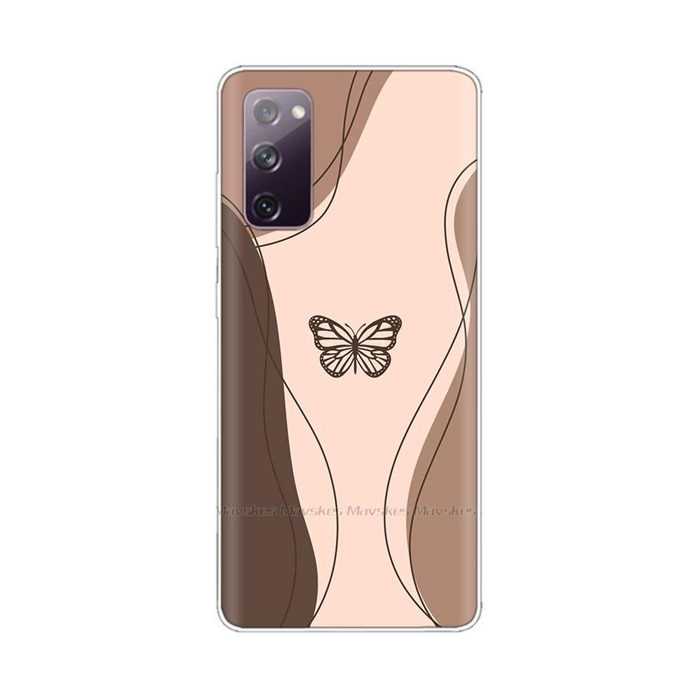 Shockproof Case for Samsung Galaxy S20 FE / S21 FE Soft Clear TPU Silicone Phone Cases for Samsung Galaxy S20 FE Back Cover Capa