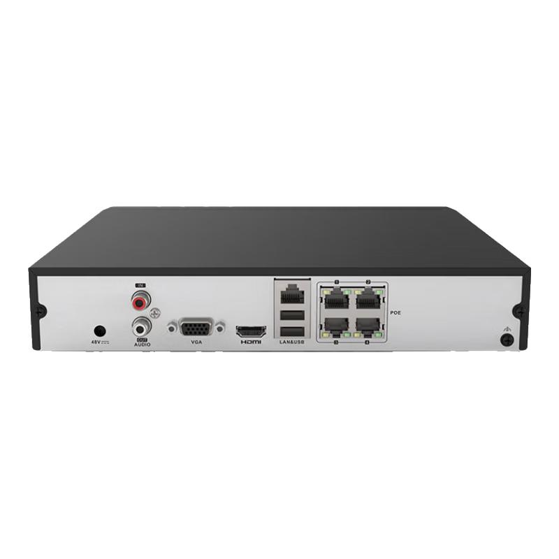 

HIKVISION 4-Channel PoE Network Video Recorder CN plug (adapter included)
