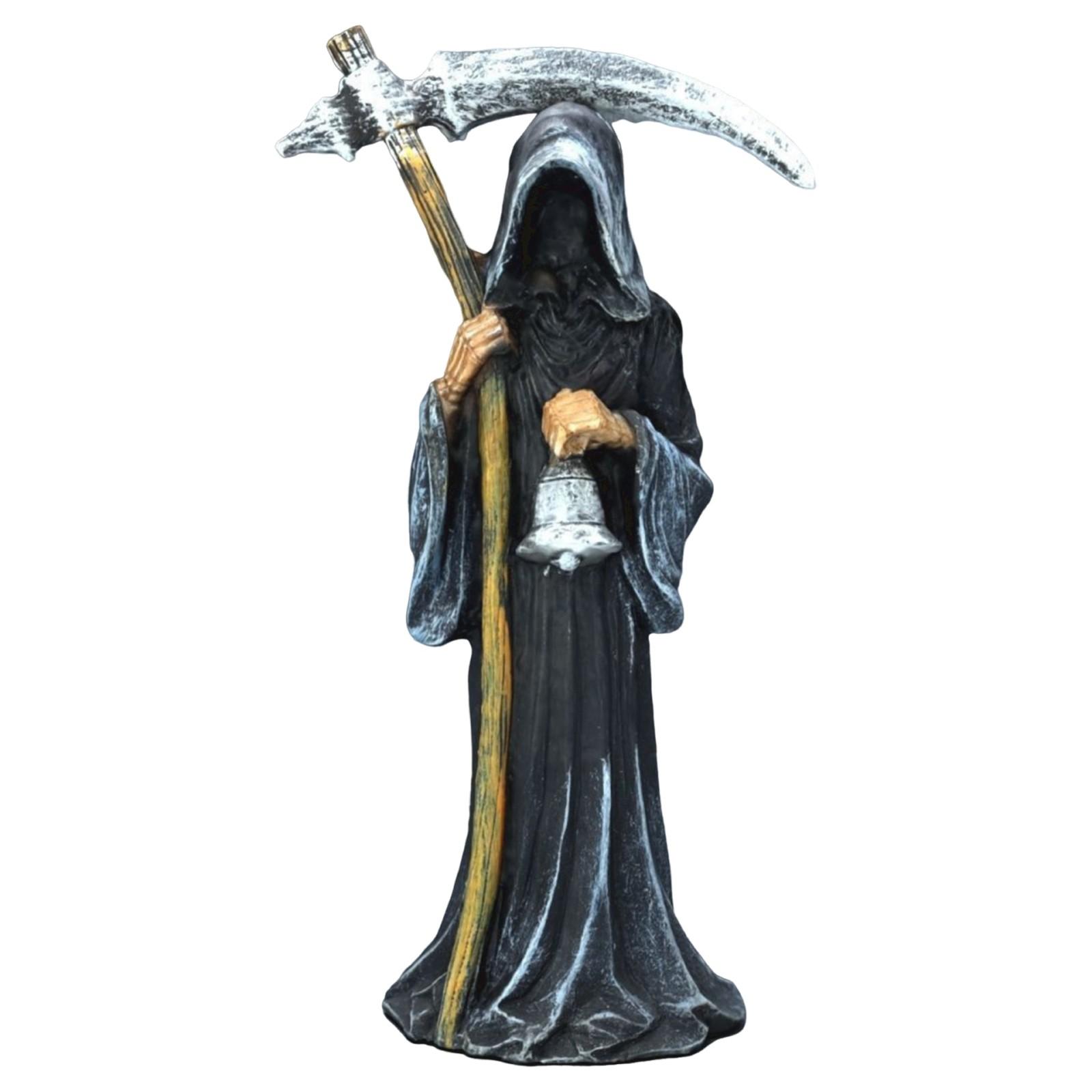 

Статуя Смерти Полимерные изделия Сад Настольное украшение Украшение Скульптура Смерти One Size