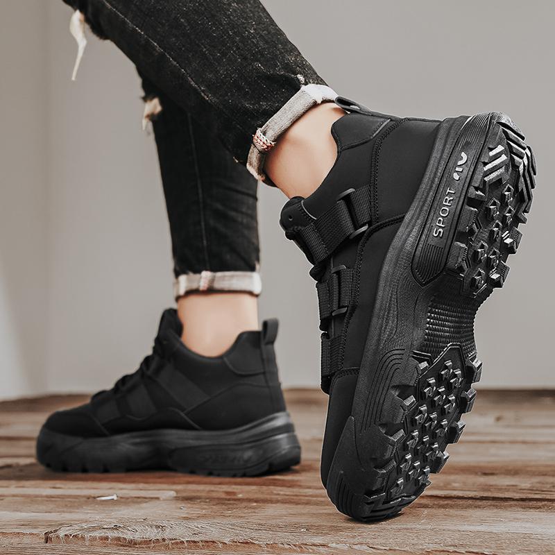 Men Casual Shoes Autumn Autumn New High Top Male Fashion Anti Slip Durable and Rebound Versatile Mountaineering High Top Boots