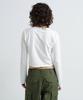 AVIREX Limited Edition Short Embroidery Logo T-Shirt Women's M 033 Off White 783-5230606