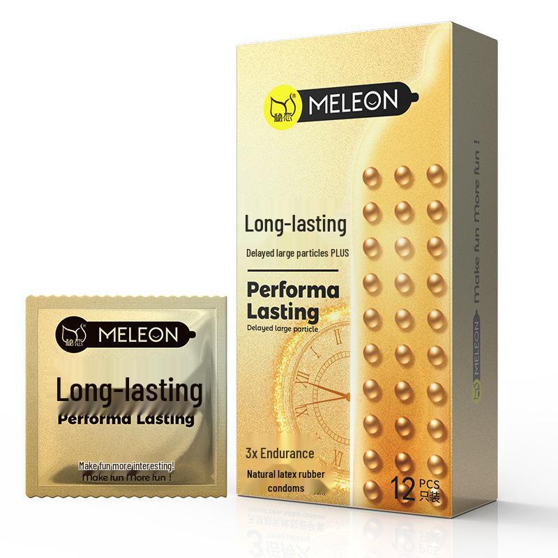Secret Love King Delay Condoms: Long-Lasting, Ribbed, Cat Tongue Texture, Large Particles, Adult Products.