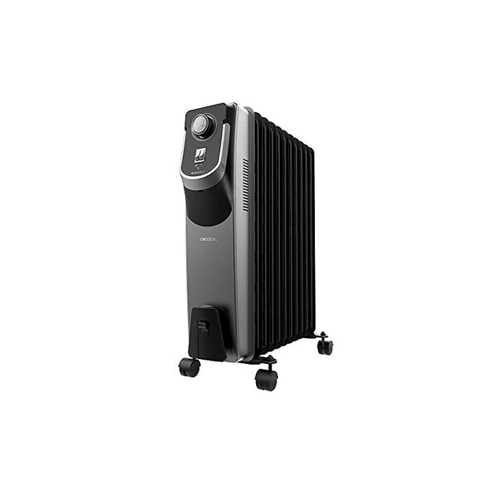 Radiateur Bain d'Huile - Cecotec - ReadyWarm 11000 - 2500 W - 11 Éléments - Thermostat Ajustable