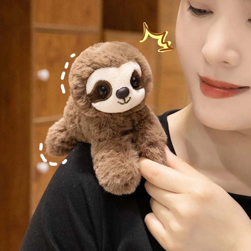 Různé roztomilé plyšové hračky, ramenní tašky, růžový jednorožec, želva, chobotnice, tučňák, vtipná dekorace přes rameno, školní taška, doplňky