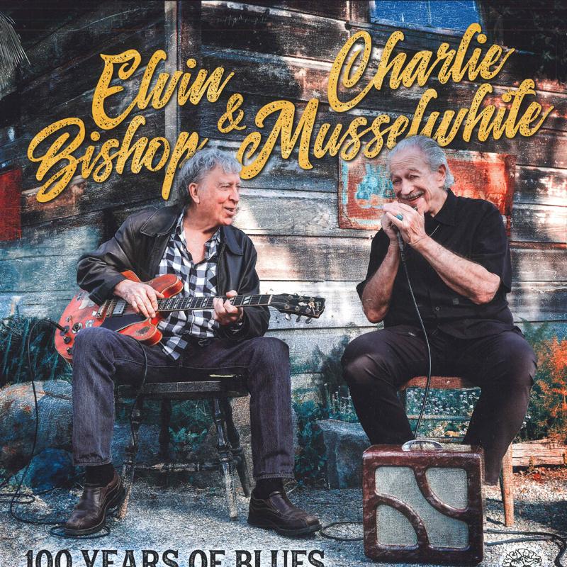 

LP Record ELVIN BISHOP & CHARLIE MUSSELWHITE - 100 Years Of Blues AL5004 Alligator Recor 2020 US Blues