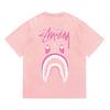 Tricou Bumbac Classic cu Imprimeu Ape Lightning Unisex Mânecă Scurtă Croială Largă Îmbrăcăminte Casual