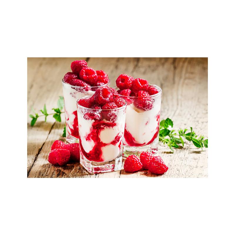 Strawberry Ice Cream Themed Decorative Painting Picture Cakery Decor Restaurant Dessert Shop Decoration Canvas Printing