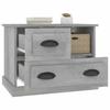 Nightstand Concrete Grey 60 X 39 X 45 Cm
