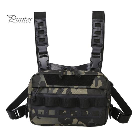 

Сумка для риболовлі, водонепроникна тканина Оксфорд, легка жилетна сумка, велика місткість, на природі, кемпінг, похід, полювання, рюкзак для зберігання рибальського спорядження камуфляжний