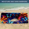 Colorful Butterfly Beach Towel Portable Quick-drying Double-sided Velvet Printed Bath Towel
