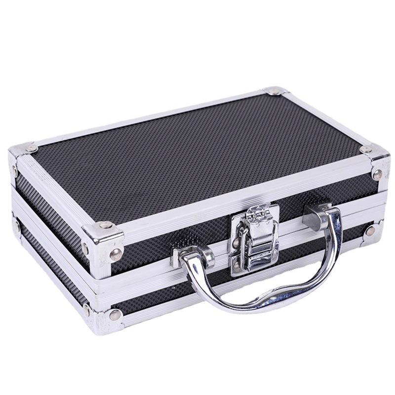 Portable Multi-Functional Aluminum Alloy Briefcase for Toy Gun Storage & Tools