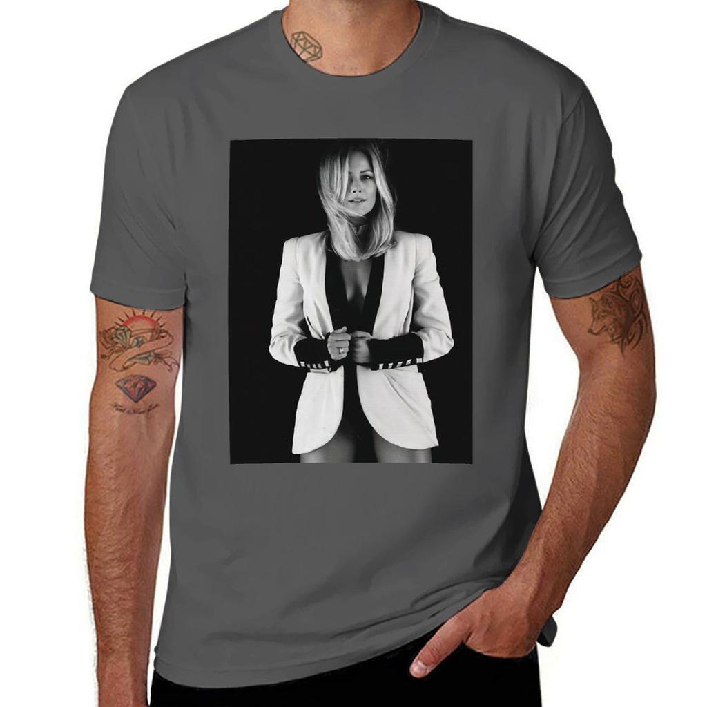 Helene Fischer White Shirt And Smile Tshirt Lightweight Running Sports Tshirt