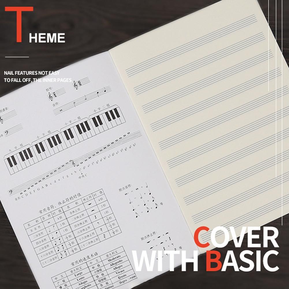 Quaderno di musica vuoto Quaderno di musica Rigo 16 fogli