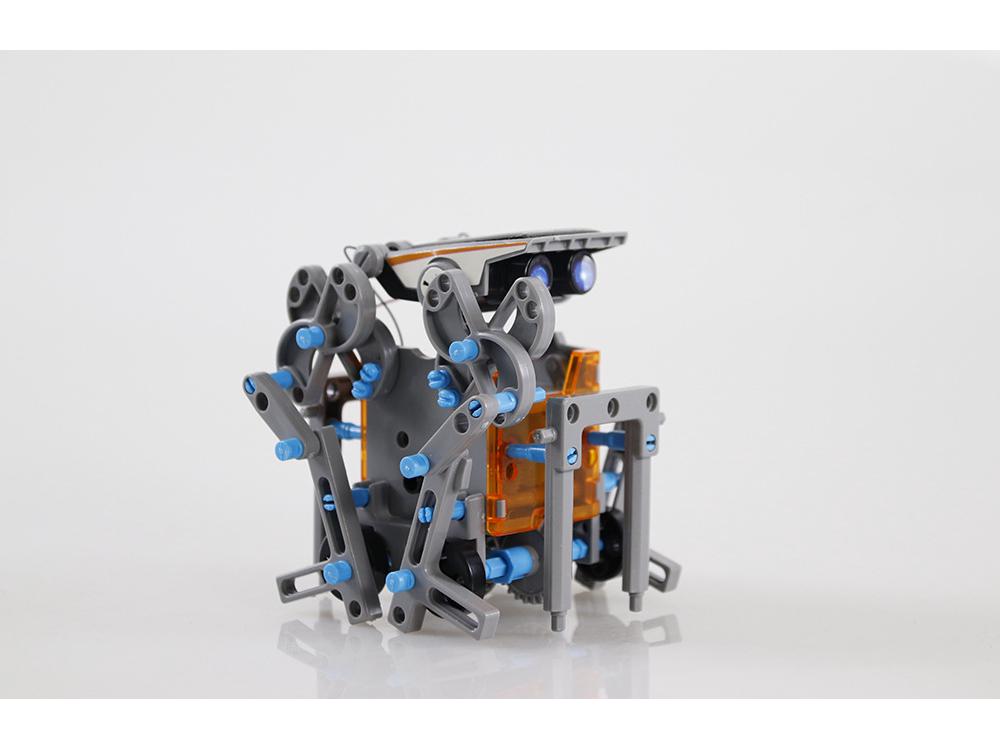 13-in-1 DIY Solar & Battery-Powered Robot Car Toy