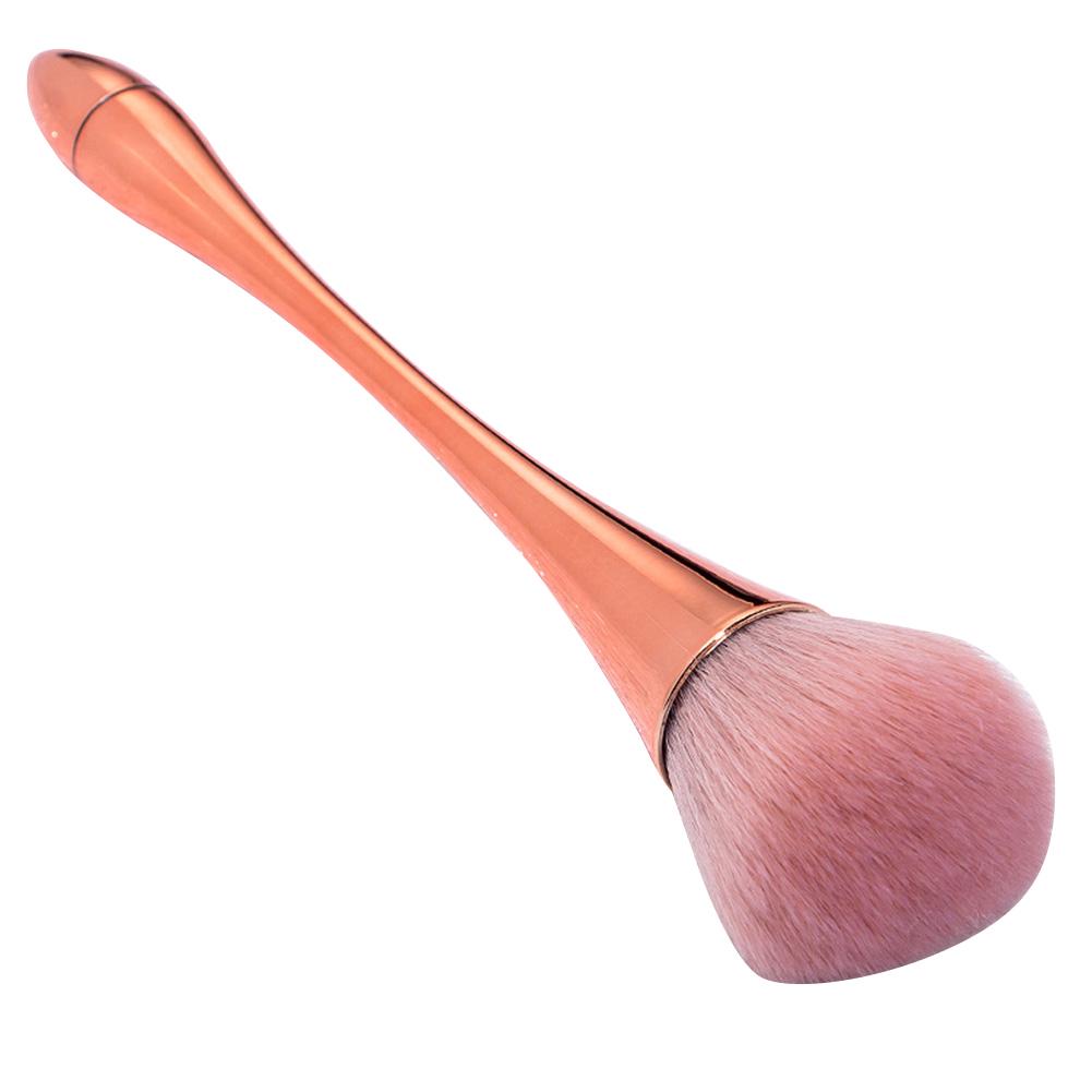 

Знаменитая Красавица Щетка для чистки волос Гель-пудра Блеск УФ-средство для удаления маникюрной пыли Инструмент для ногтей коричневый