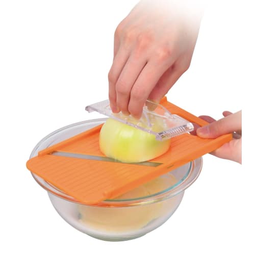 Pearl Metal Vegikura Wide Vegetable Onion Slicer [Made in Japan] C-293