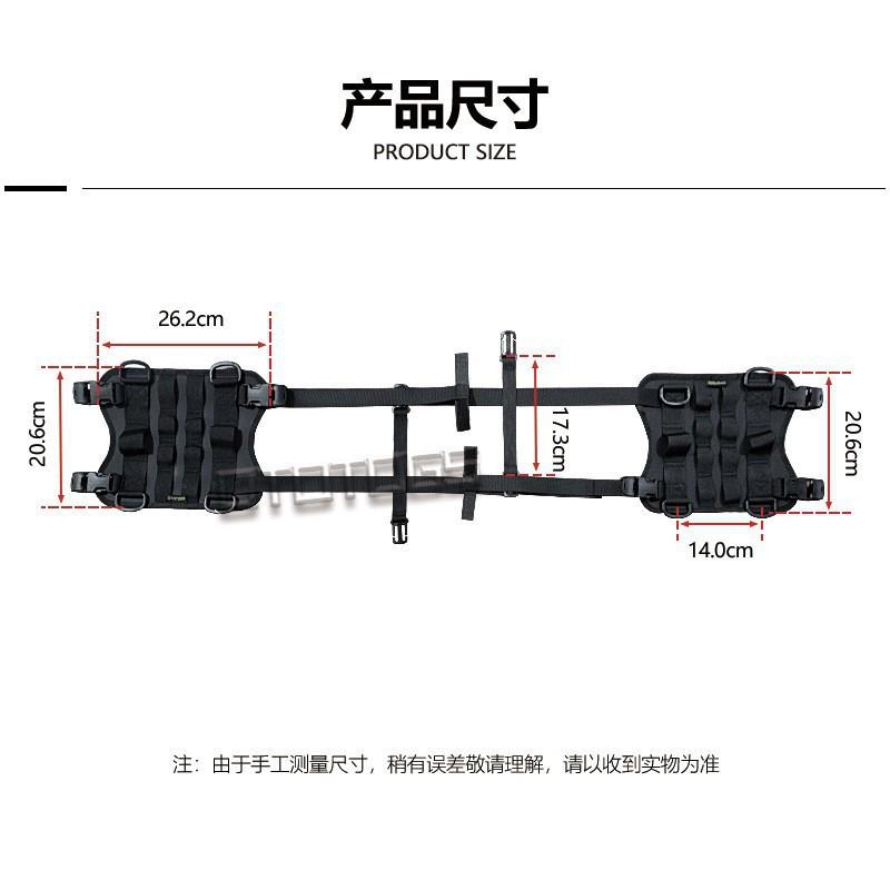 Multipurpose Backpack Waterproof Motorcycle Travel Quick Dismantling Locomotive Side Bag Motorcycle Fuel Tank Side Vest Fuel Tank Hanging Bag Suitcase