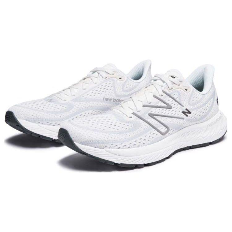 New Balance Fresh Foam X 880v13 White Silver Metallic Men Sneakers Granite M880W13