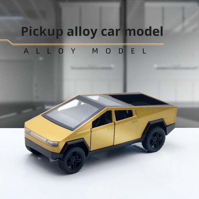 1:36 Collection Truck Alloy Simulation Toy Car Metal Model Diecasts Vehicles Pickup Car Decoration Kid Boys Toys Christmas Gifts