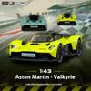The Tsc Speed Card 1:43 Aston Martin Valkyrie Simulation Alloy Collection Car Model Ornament Xmas Gift For Boys