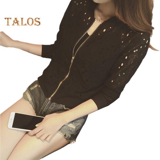 

Осенне-весеннее женское пальто с ажурным кружевным воротником-стойкой на молнии, сплошной цвет, эластичные манжеты и подол, повседневная одежда, куртка для свиданий M чёрный