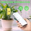 Bluetooth 2 in 1 Soil Temperature and Humidity Detector Portable Soil Analyzer Smart Soil Moisture Meter for Garden Flower Plant