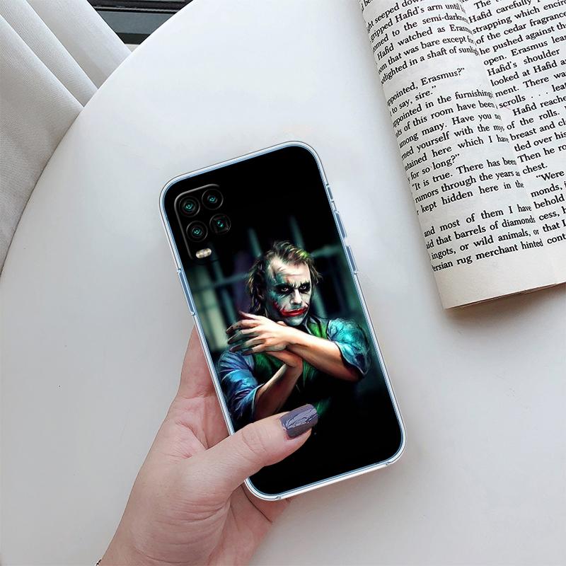 Joker Art Transparent Phone Case for Motorola Moto Edge 20 30 40 50 S30 Fusion Ultra Pro Neo Lite + G200 G23