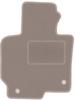 Beige Driver's Mat For: Mazda CX-5 I SUV (2012-2017)