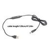 5V To 12V Step Up Converter Cable USB Male To DC5.5X2.5mm Plug 12V1A Output For Camera Speaker