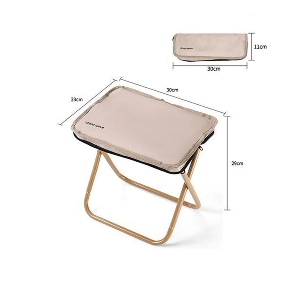 

Складной табурет, складной стул для улицы, прочный несущий стул для кемпинга, рыболовный стул, стоянка в очередях, артефакт, аксессуары, портативный хаки