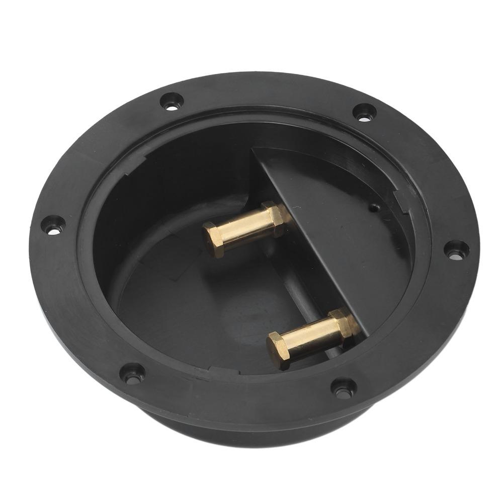 Rotating Lid Waterproof Sealed Junction Box 5.5 Inch Boat Deck Plates Fishing Boat