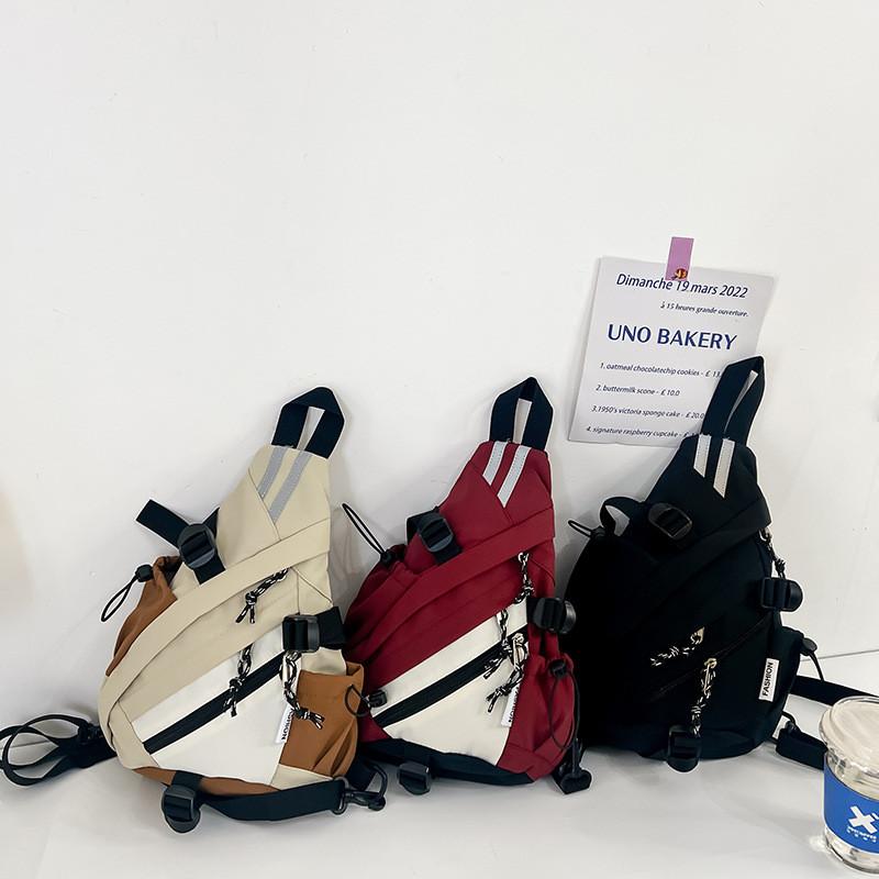 And Trendy Breathable Unisex Childrens Chest Bag In Striped Pattern For Daily Use