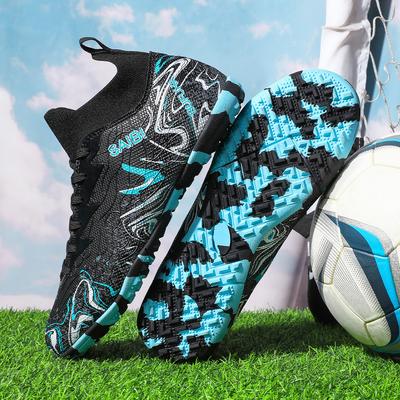 New Men's and Women's Football Shoes Professional Training Artificial Turf Broken Nails Student Adult Long Nails Non-slip Wear-resistant Shoes