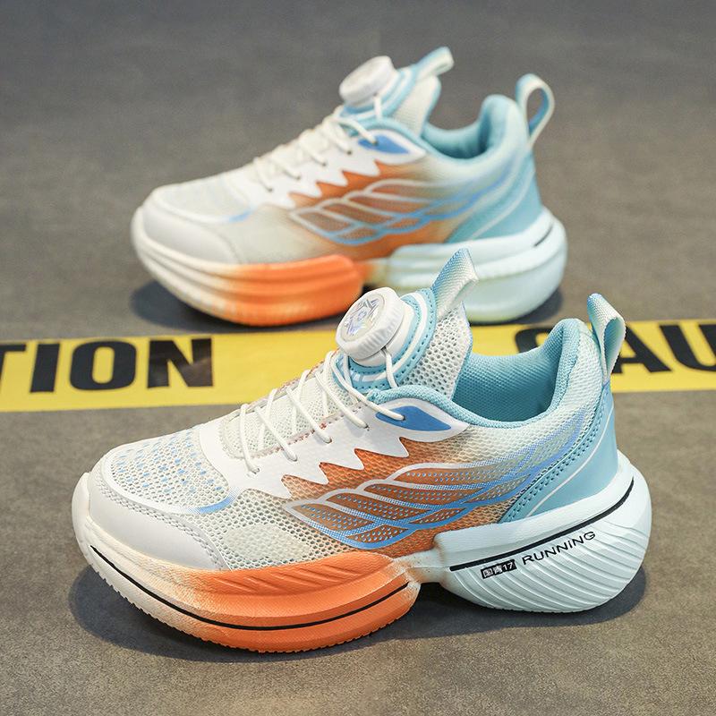 Single Net Boys' Sports Shoes 2025 New Student Lightweight Non-slip Running Shoes Summer Primary School Physical Education Shoes