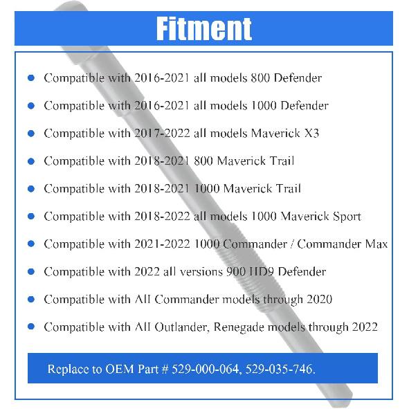 Primary Drive Clutch Puller Remove Tool Compatible For Can-Am, Defender, Commander, Maverick X3/Sport/Trail, Outlander, Renegade, Replaces OEM