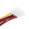 4Pin Ide To 3 Serial Ata Sata Power Splitter Extension Cable Connectors Computer