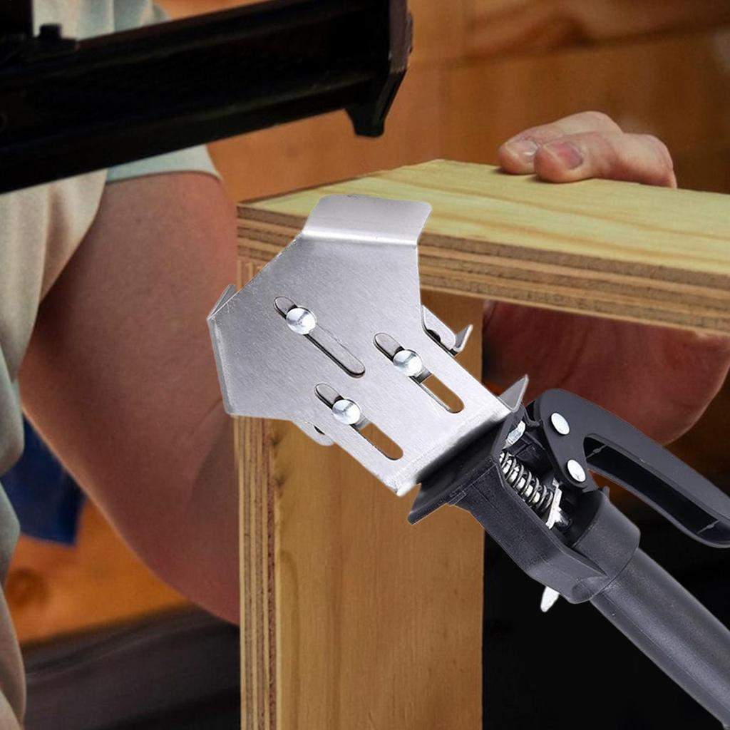 Corner Clamps Non-Slip Quick Release Lock Tool Jig Adjustable Woodworking Corner Clamps For Woodworking Carpentry Frame Building