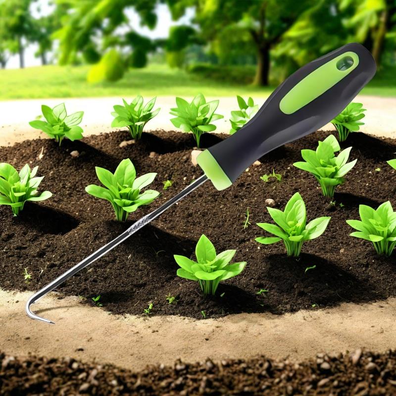Heavy-Duty Weed Puller Tool - Ergonomic Root Remover for Lawn, Patio Gravel, Effortless Manual Weeding Tool with Non-Slip Grip