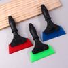 Rubber Scraper For Car Glass Plastic Handle Squeegee Window Tint Tool Water Wiper Mirror Cleaning Water Blade Car Accessories