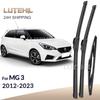 For MG3 MG 3 2012- 2018     Wiper Front & Rear Wiper Blades Windshield Windscreen Window Brushes 22"+22"+12"