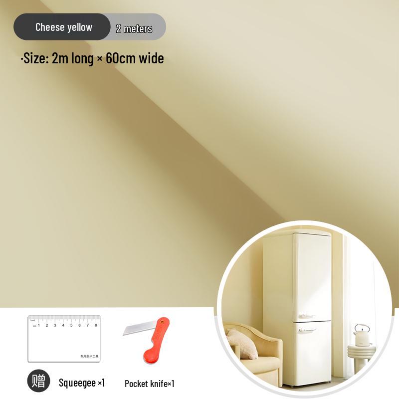 Self-Adhesive Waterproof Refrigerator & Elevator Door Decoration Film - 2025 Model