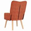 Armchair Red Orange 63 x 67 x 94 cm Fabric