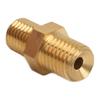 Oil Feed Restrictor Fitting  Corrosion Resistant Turbo Oil Feed Fitting AN4 M12x1.5mm Prevent Oil Leakage Brass for Car