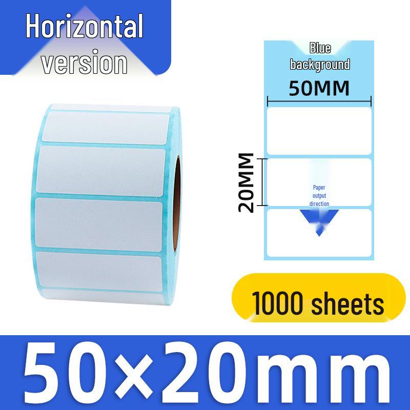 Durable 100x100 Self-Adhesive Thermal Label Paper for Supermarket Barcodes & Express Waybills