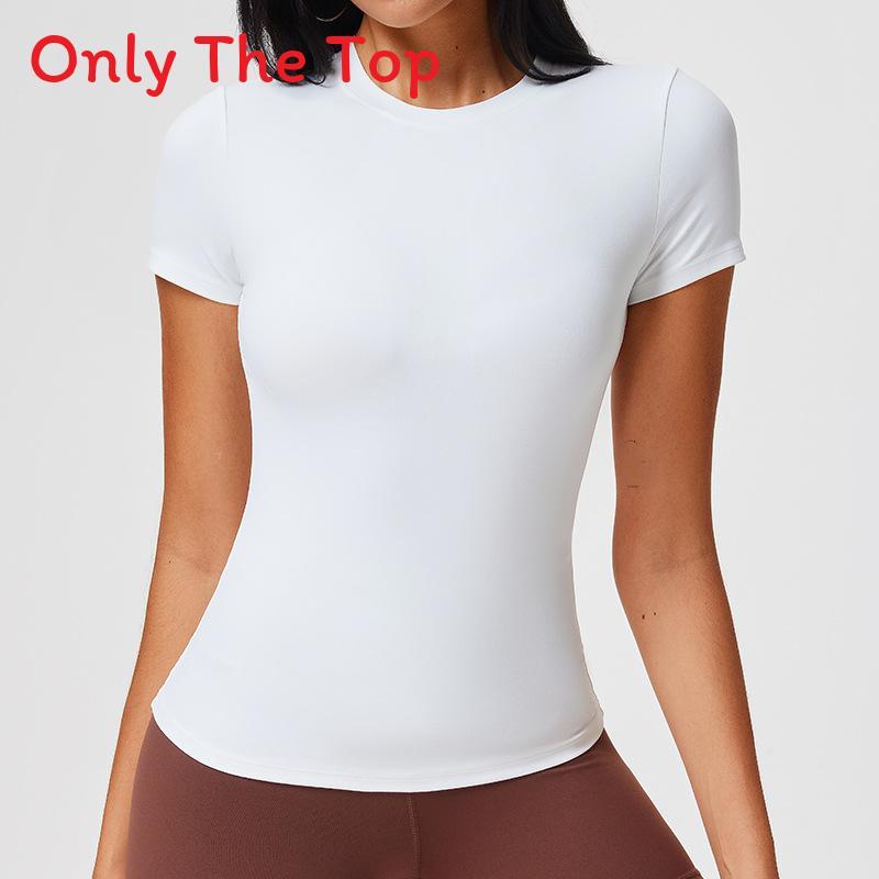 Womens Summer Yoga T Shirt With Breathable Fabric For Running And Fitness Practice