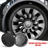 4pcs 21-inch Car Wheel Center Caps Hubcap Cover For Tesla Model Y Performance Styling 1188236-00-A Auto Logo Hub Cap Accessories