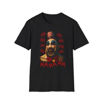 Captain Spaulding T-Shirt, Horror Movie Tee, Clown Graphic Shirt, Retro Vintage