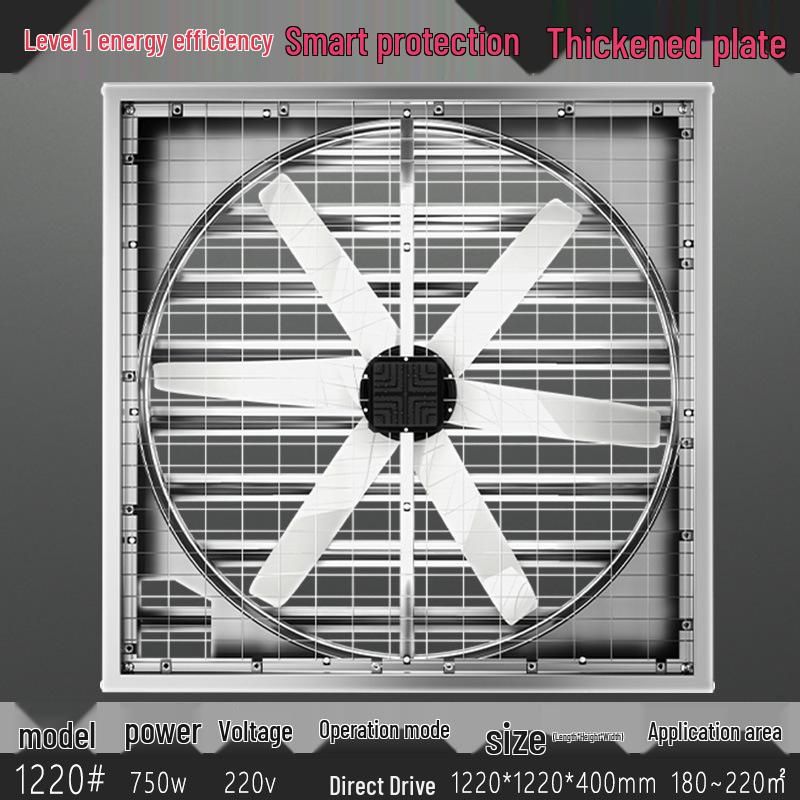 Industrial Variable Frequency Exhaust Fan for Farm & Greenhouse Ventilation Cooling