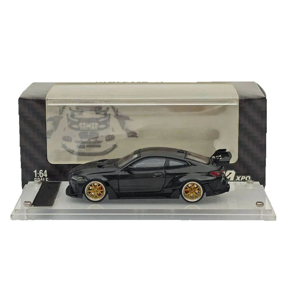 

SW 1/64 Scale for M4 G82 Widebody KIT APAxpo All Carbon Black Diecast Model Car Collection чорний